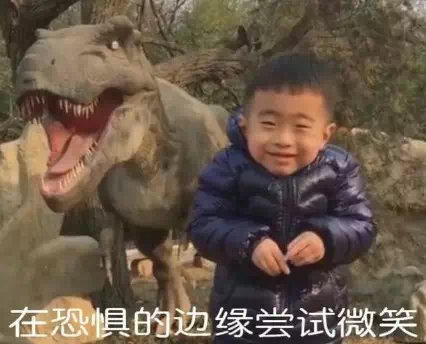 在恐惧的边缘尝试微笑