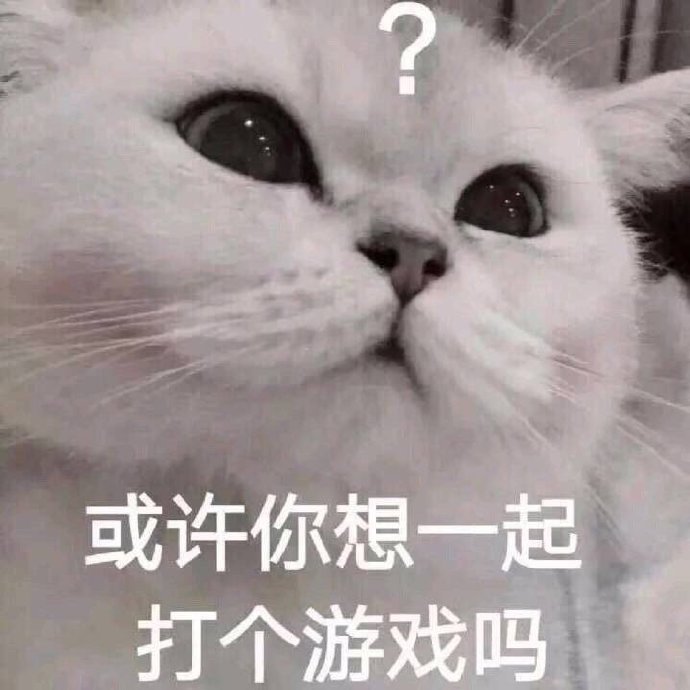 或许你想一起打个游戏吗