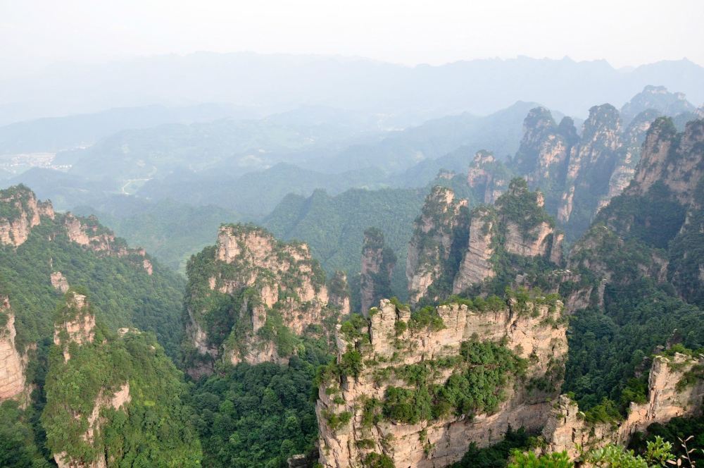 张家界天波府旅游景点真实照片风景美图