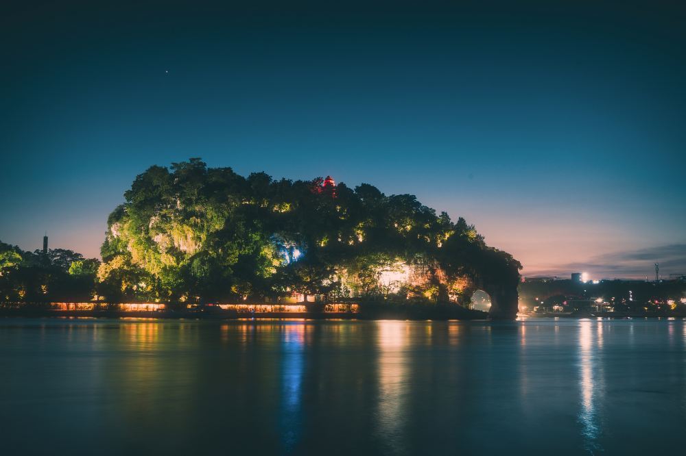 桂林两江四湖旅游景点唯美风景图片