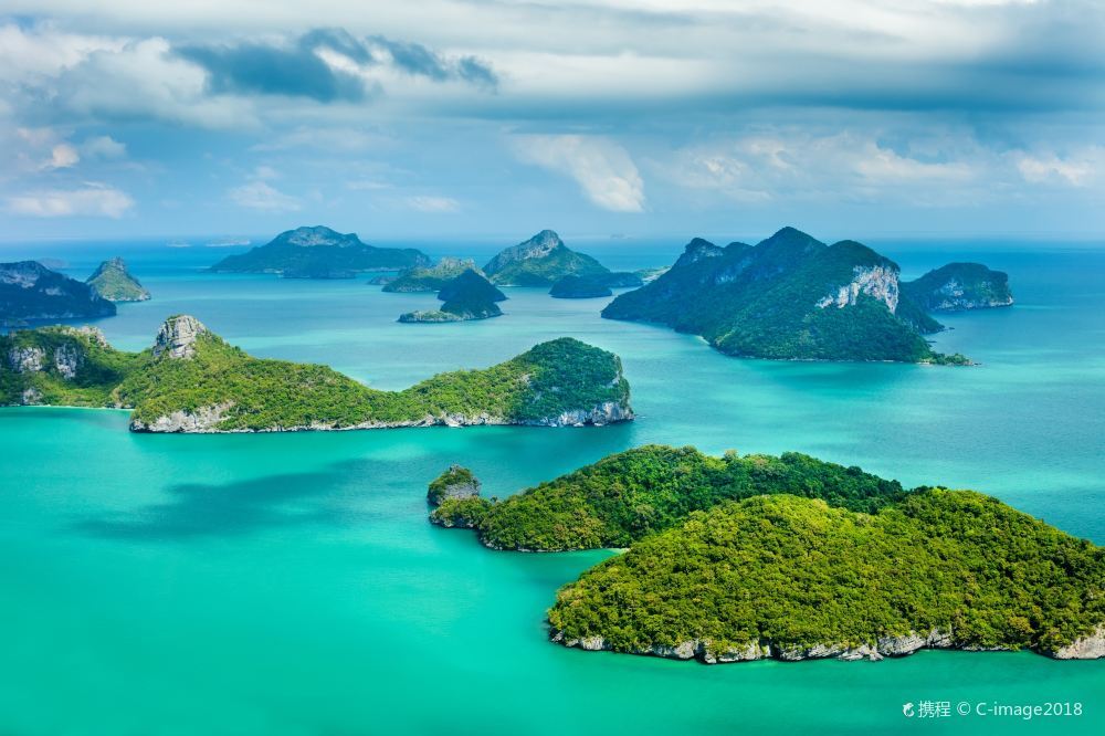 苏梅岛安通国家海洋公园旅游风景美图